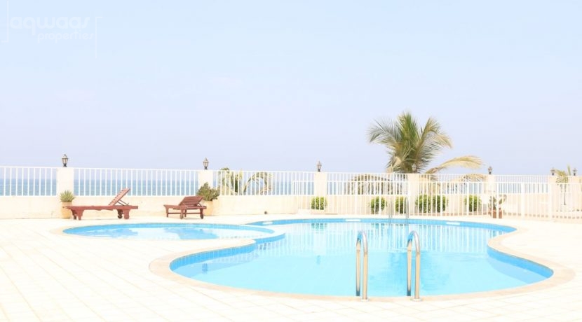 SEA VIEW 3 BR TOWNHOUSE FOR RENT IN AZAIBA